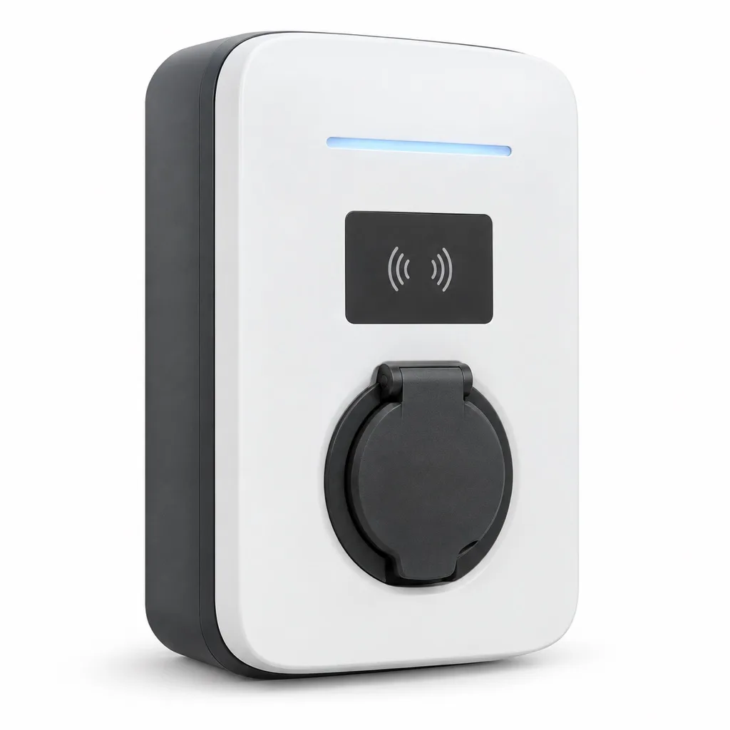 7.4 kW wall charger, type 2 socket