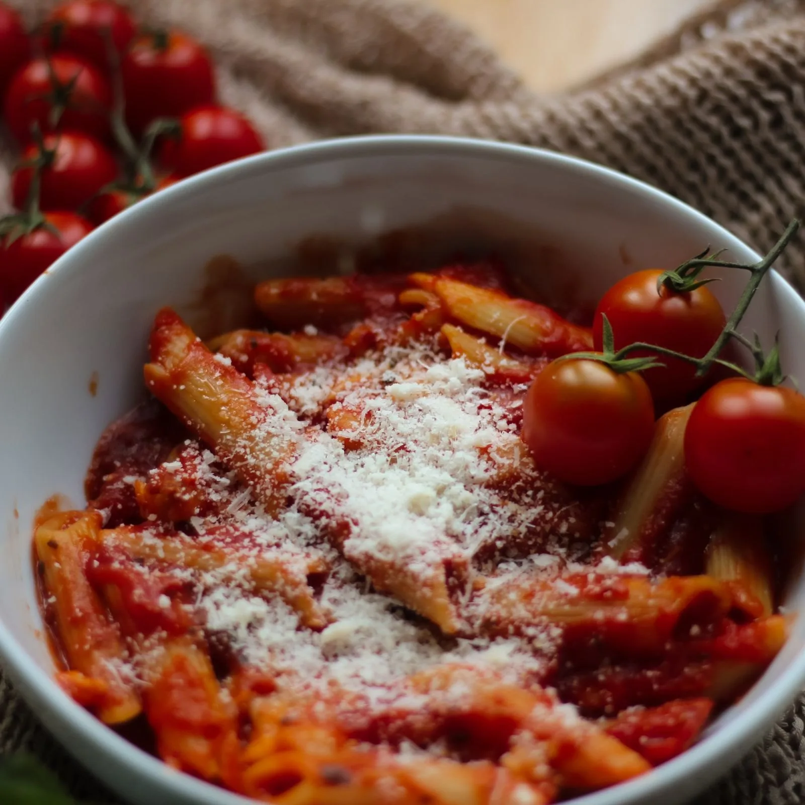 tomato basil penne