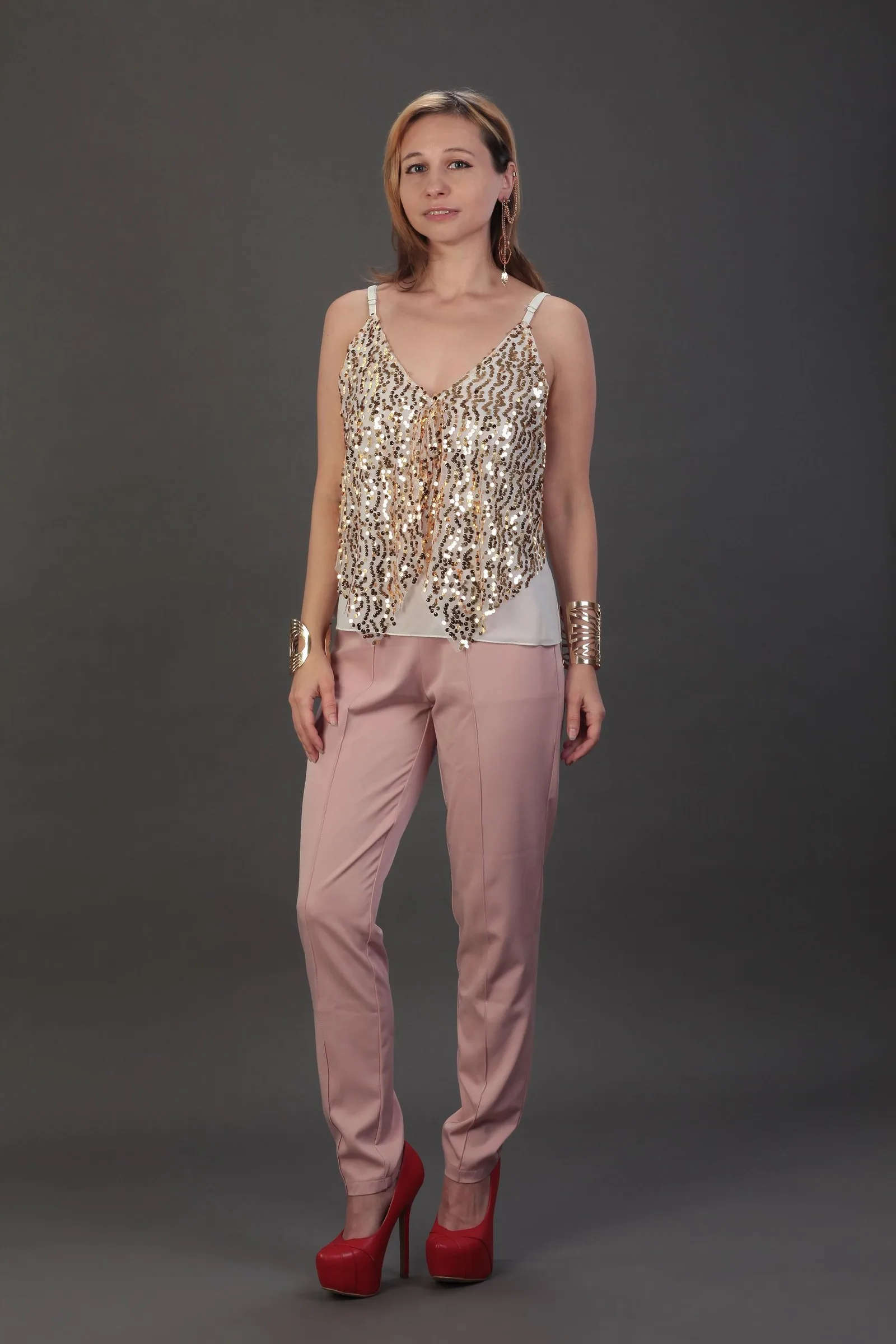 sequin cami