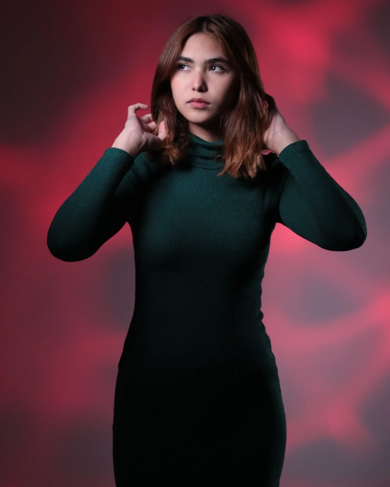 forest rib dress