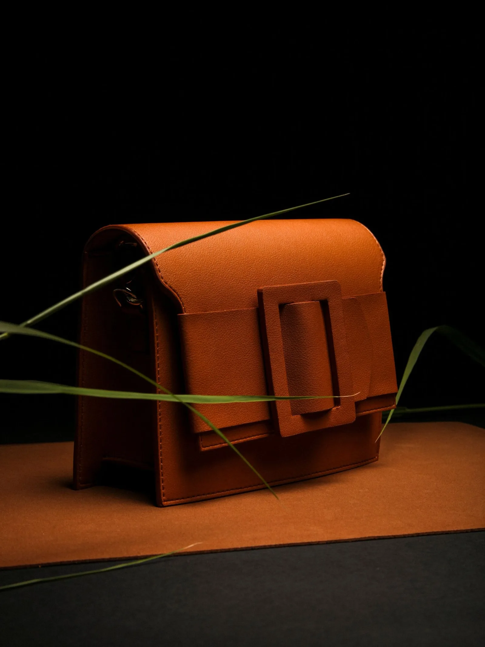 buckle flap crossbody