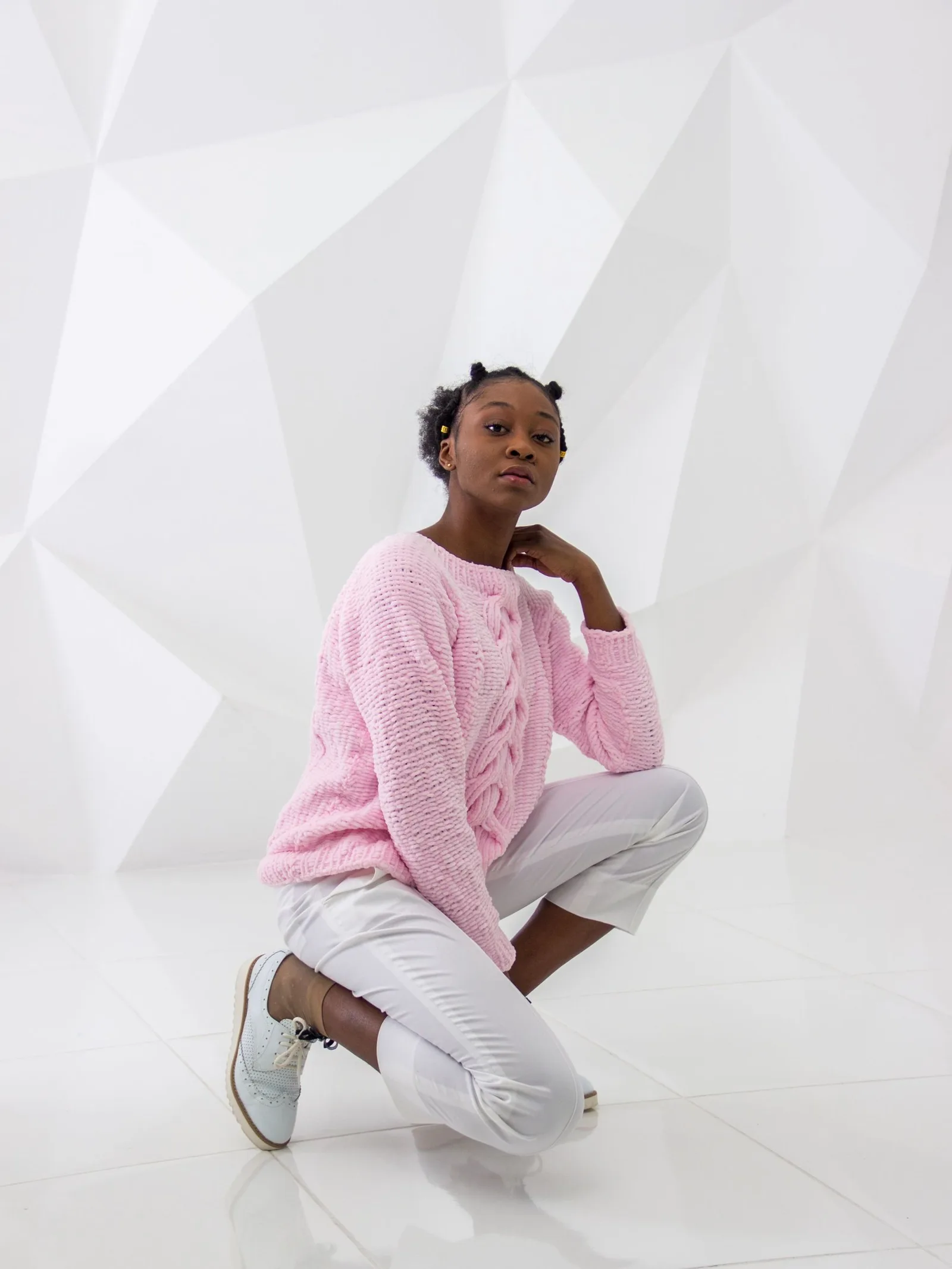 cable knit jumper