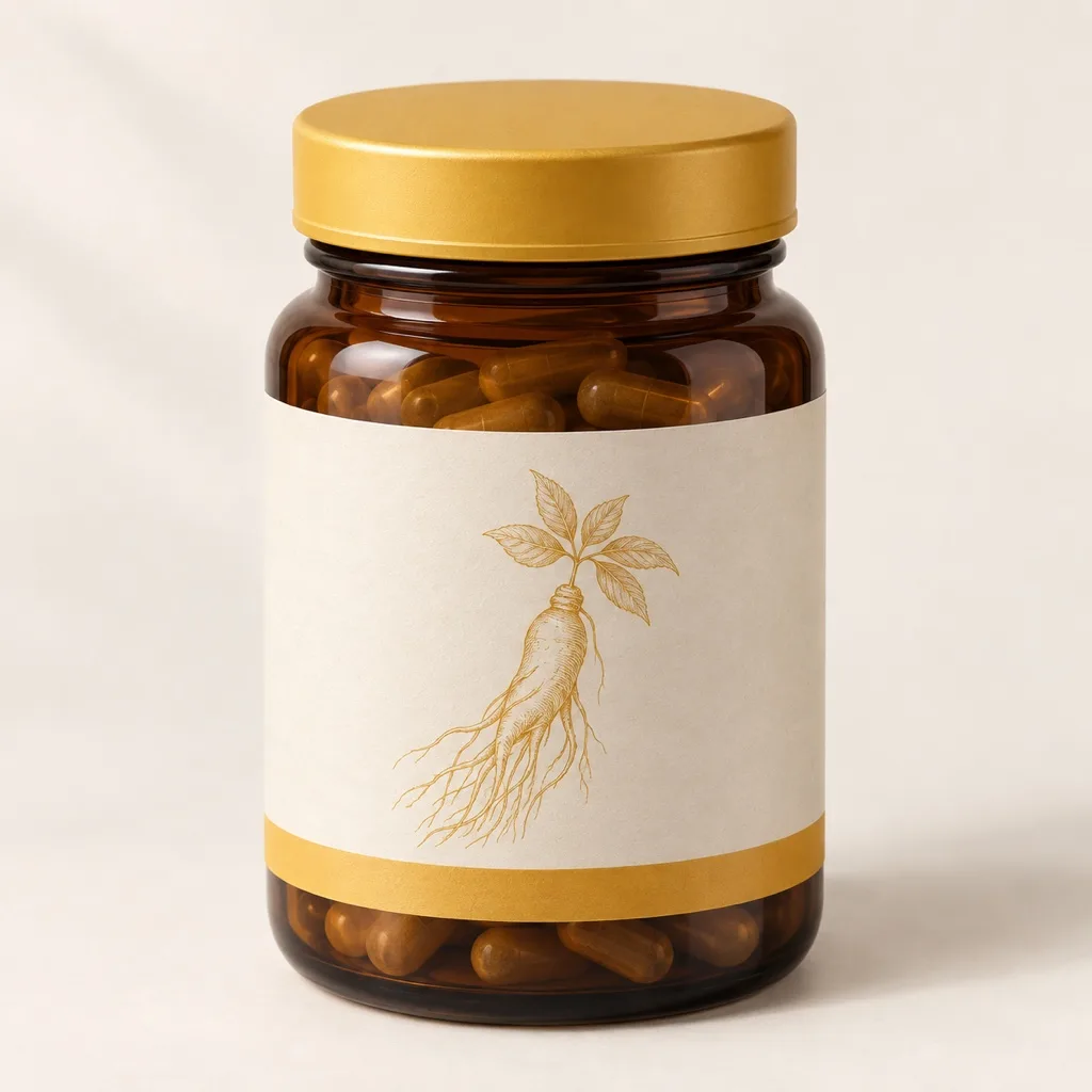 Vitality complex: ginseng, vitamins B & C