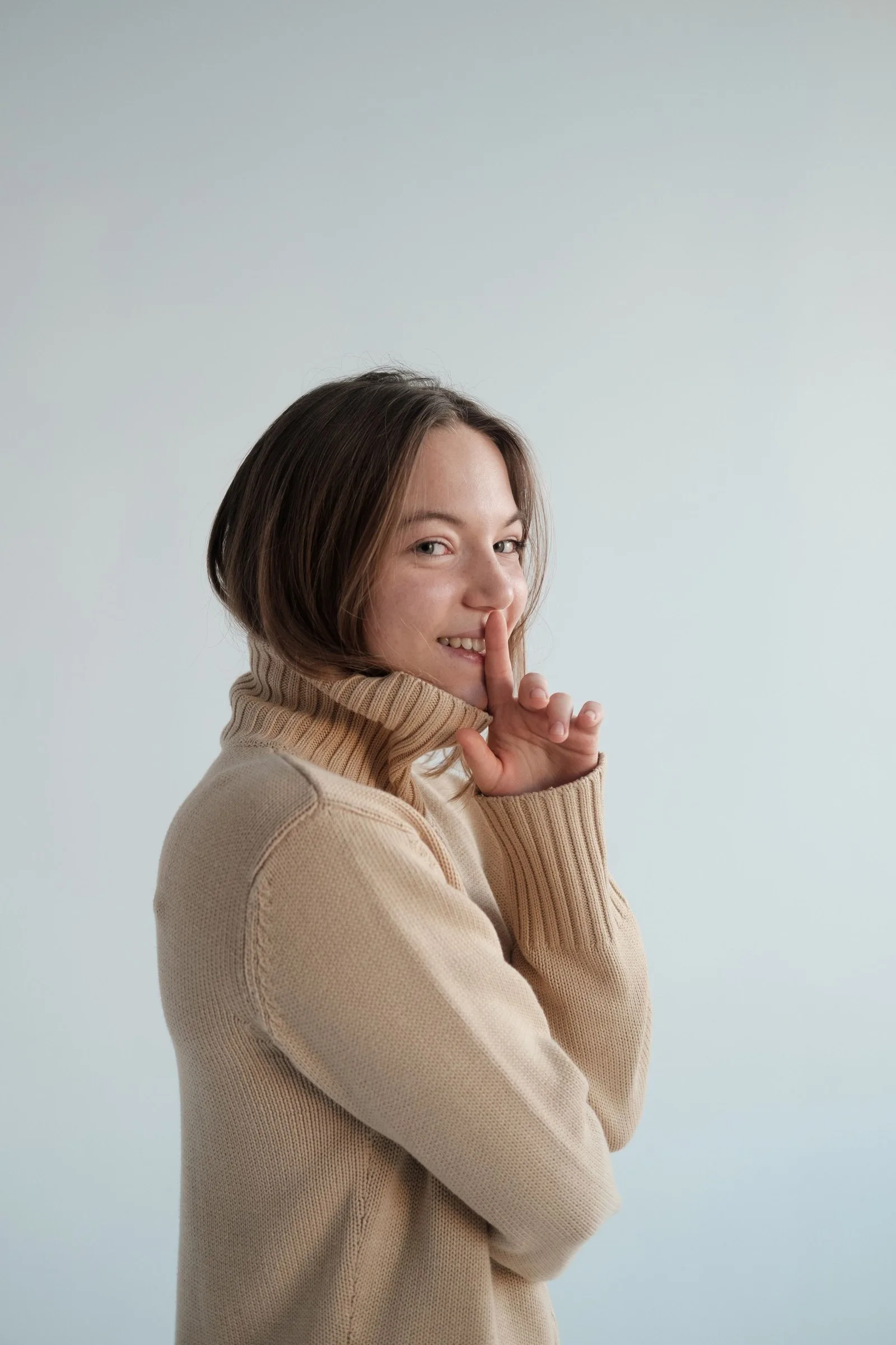 camel roll neck