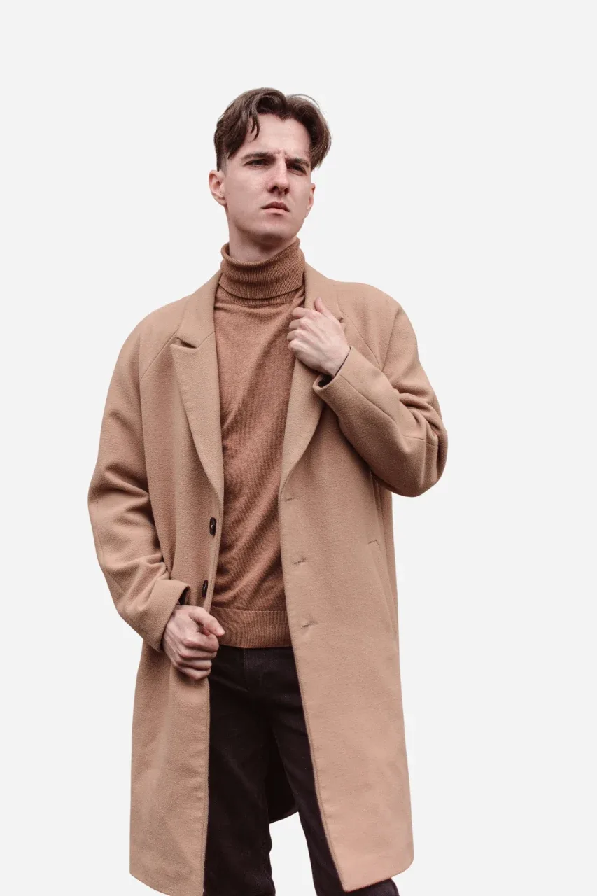 Camel overcoat