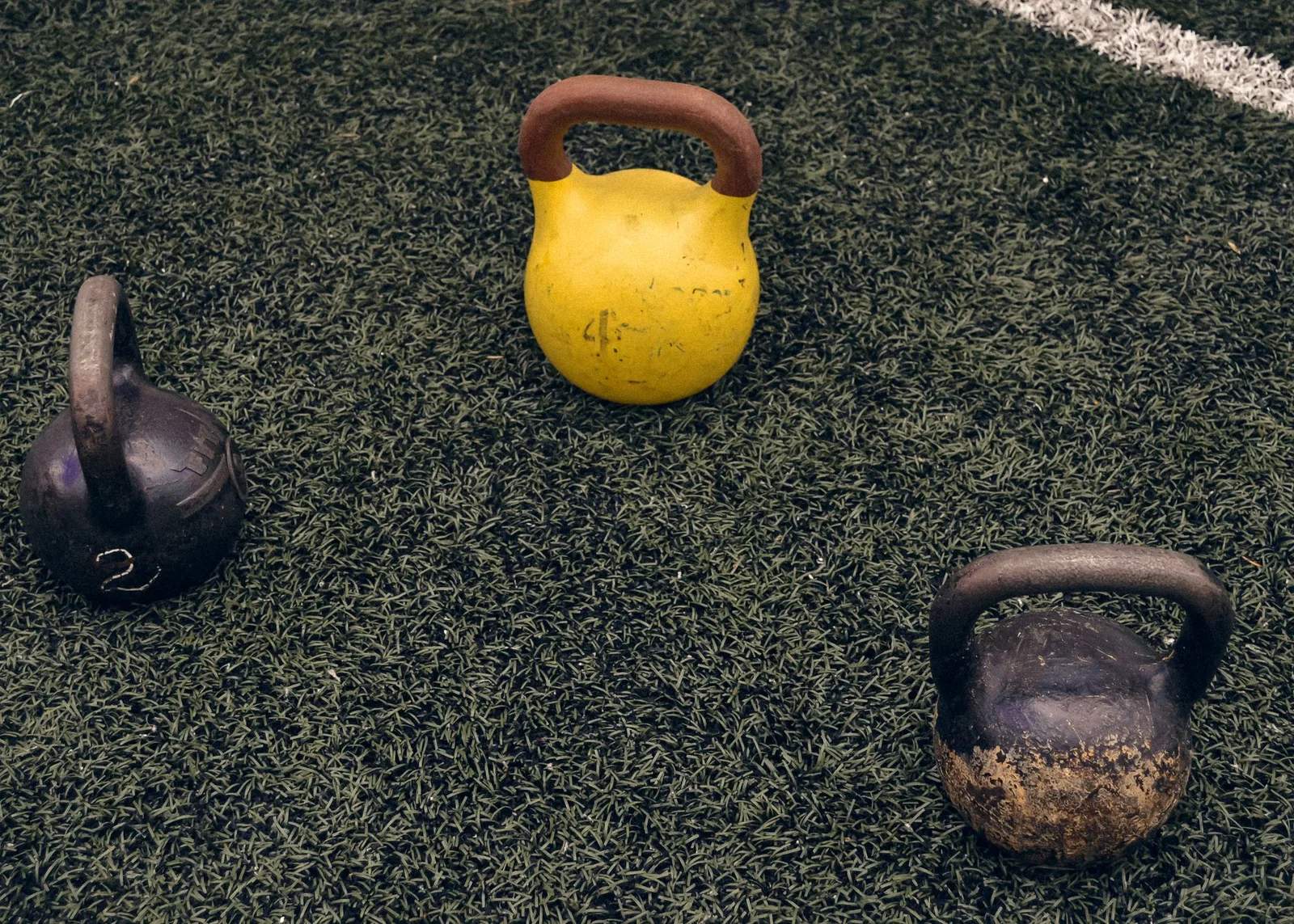 cast iron kettlebell