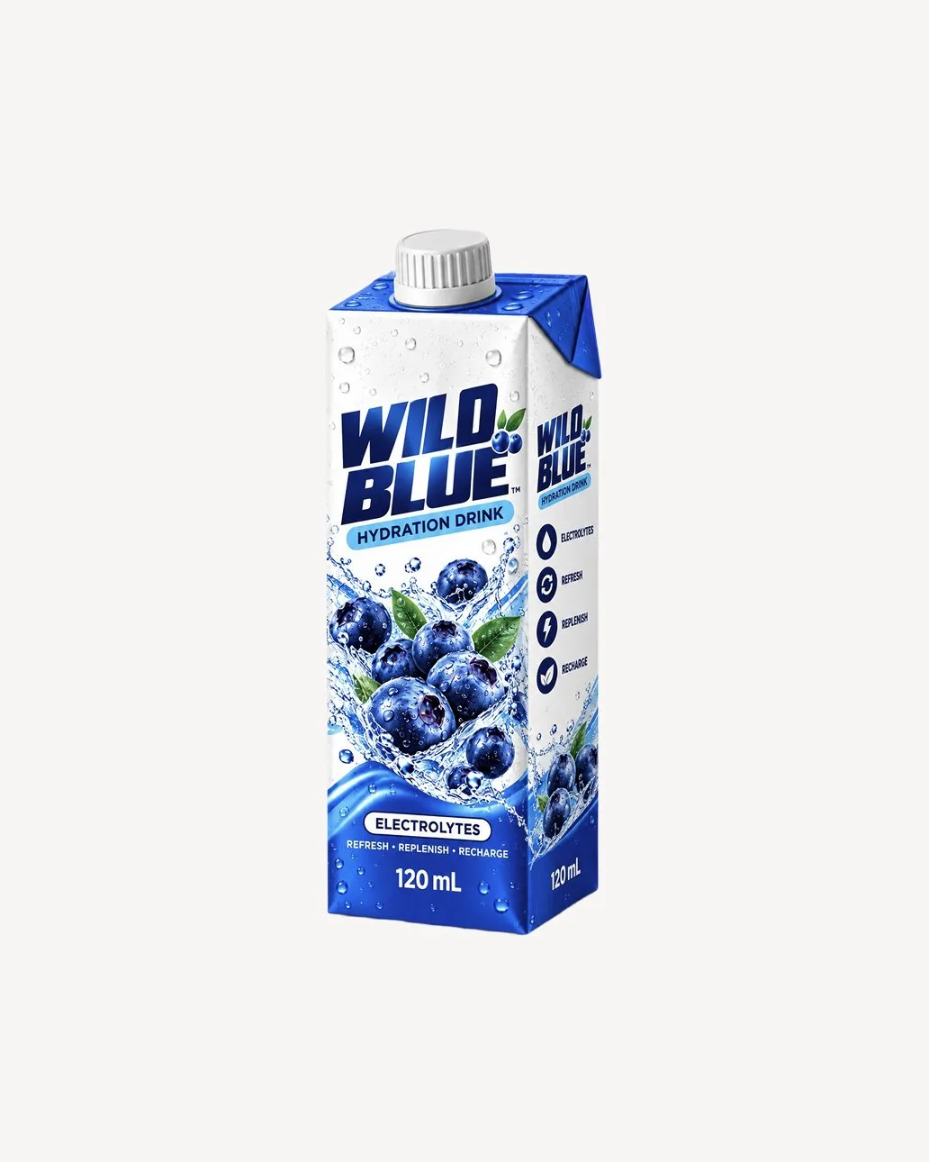 Wild Blue Hydration Drink – Tetra Pack