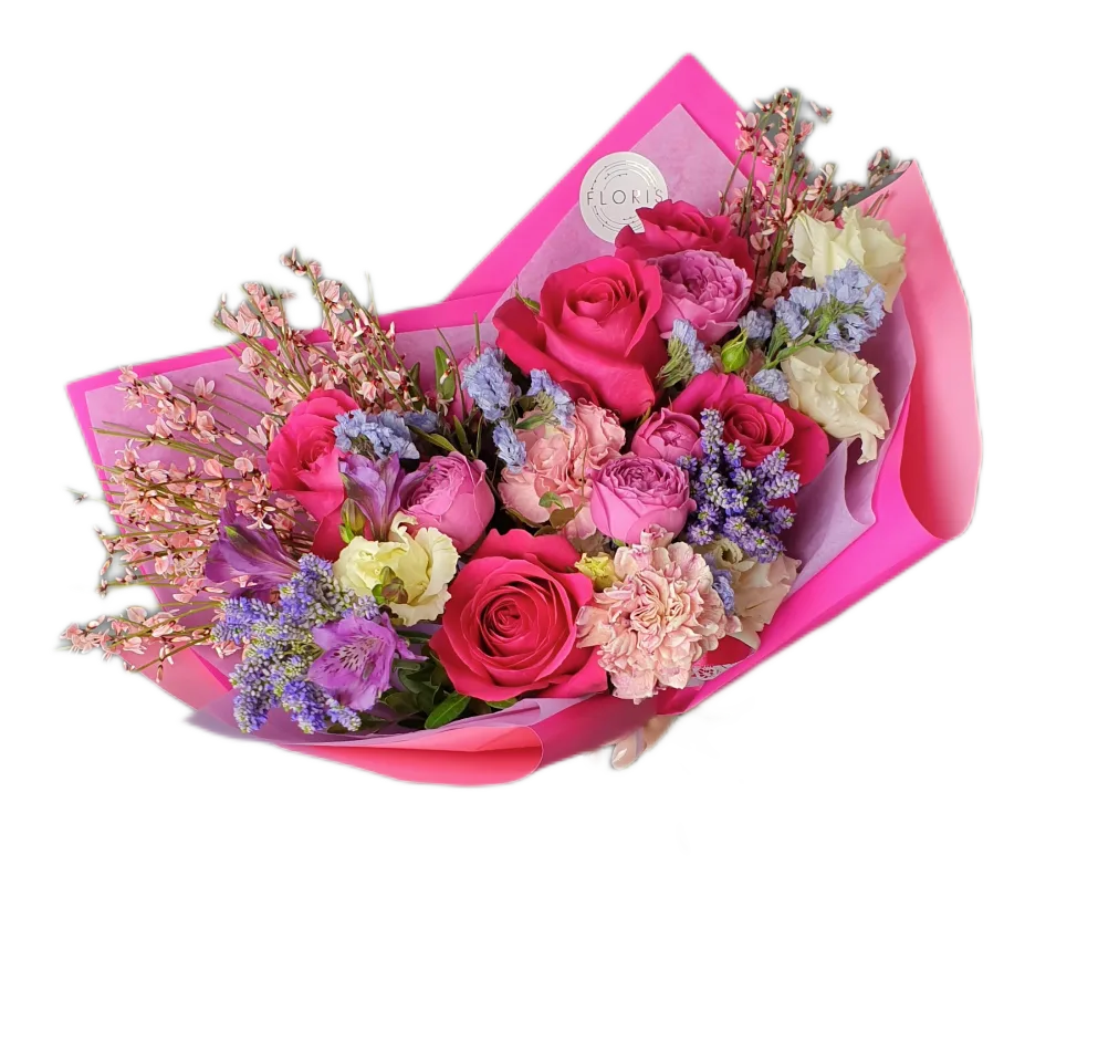 wrapped-spring-bouquet