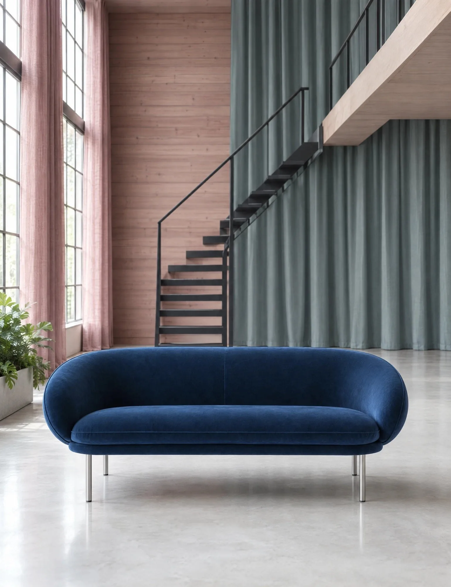 Nordic Sculpt Sofa
