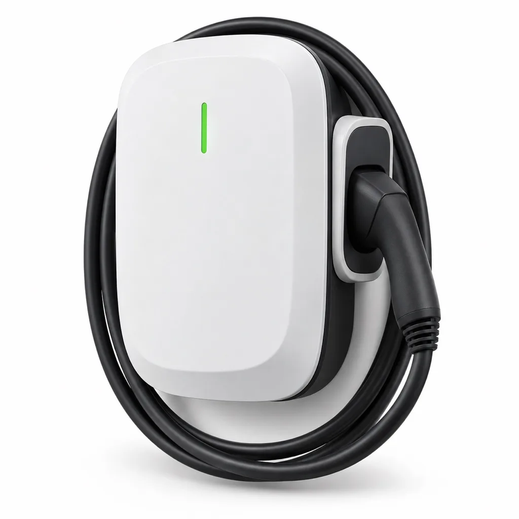 7.4 kW wall charger, 5 m type 2 cable