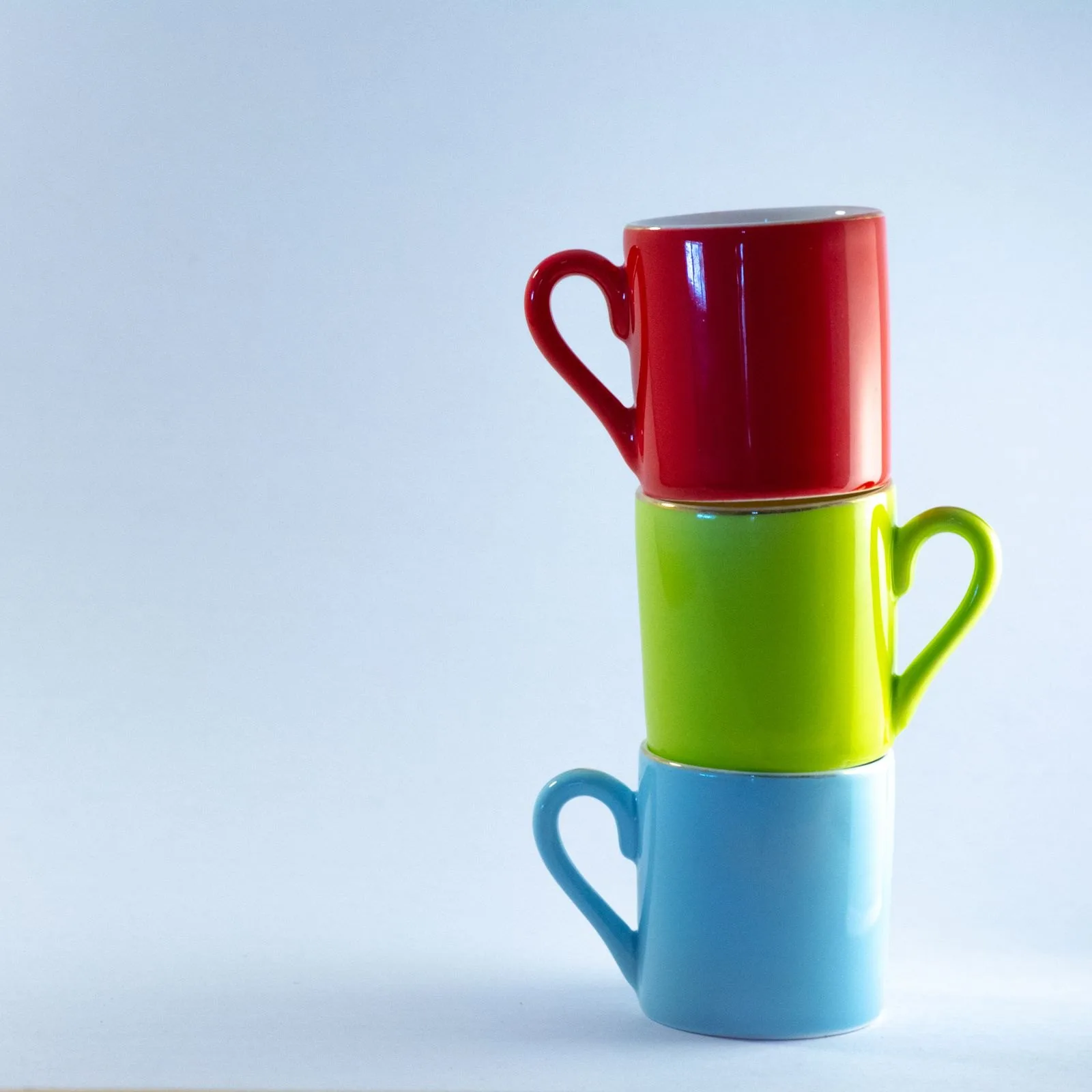 stacking mug trio