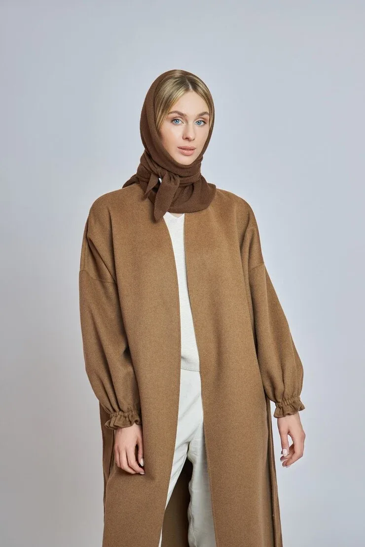 Kimono wrap coat