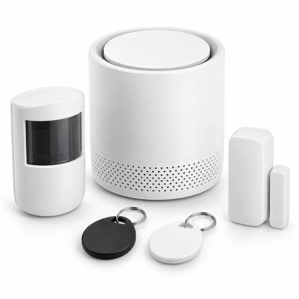 Wireless home alarm kit