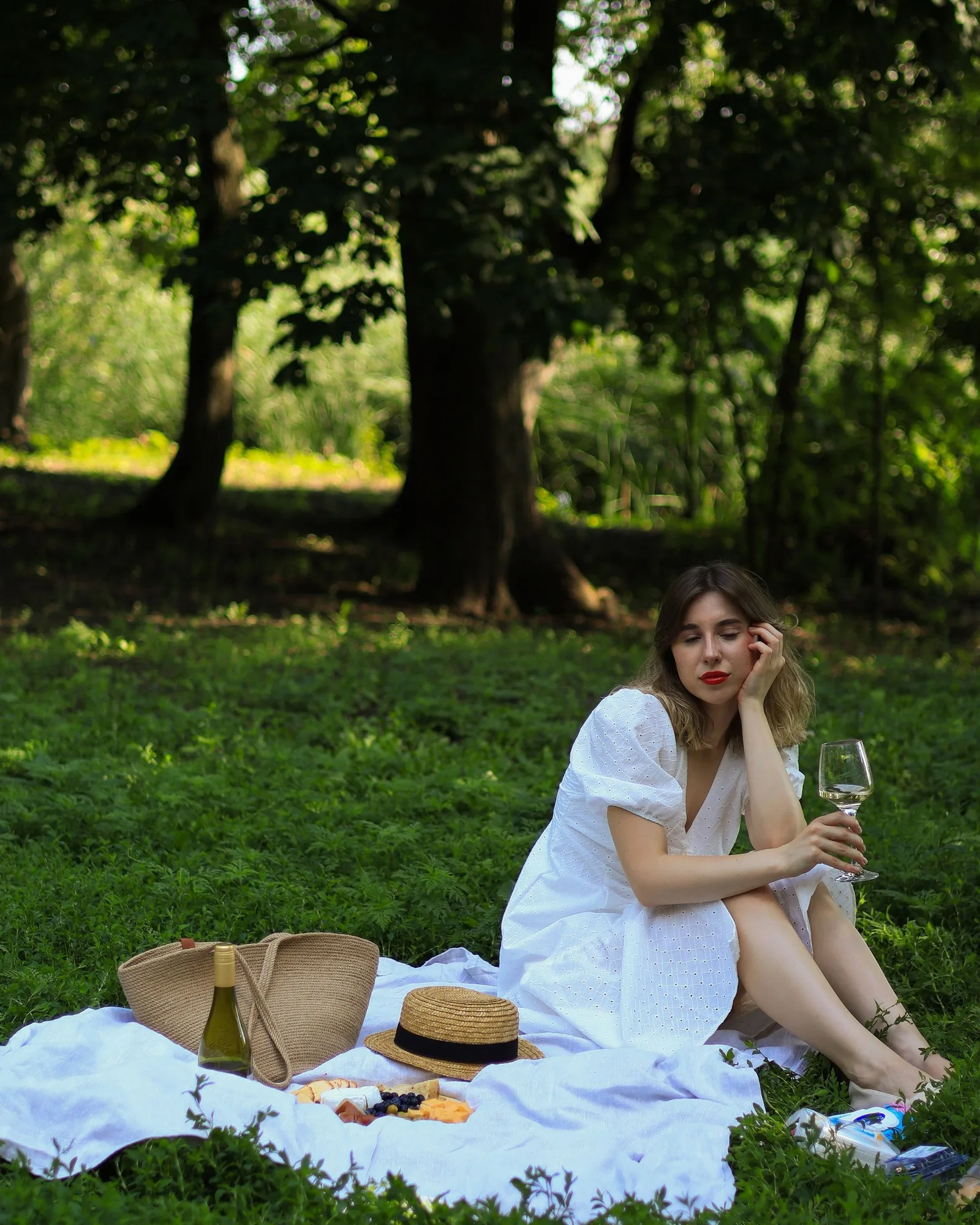 Ivory Tiered Maxi Dress